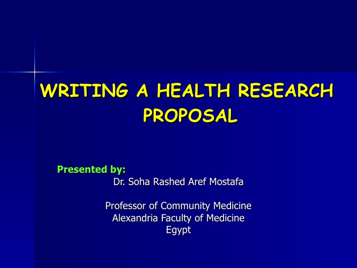 public health research proposal